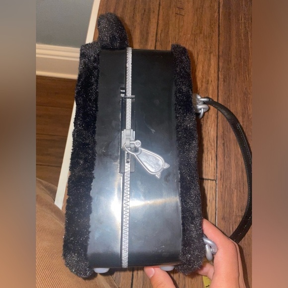 Cat backpack black cat hard case handbag - Picture 3 of 14